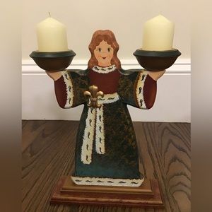 “Candleholder Girl” by Kathe Wohlfahrt ~ made in Germany